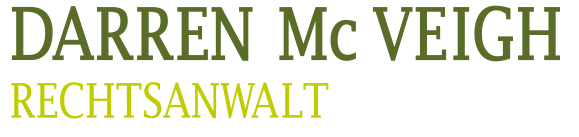 Rechtsanwalt Darren Mc Veigh